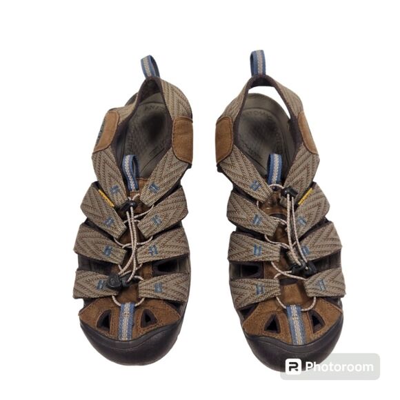 Keen Mens Clearwater CNX Waterproof Drawstring Hiking Slip-on Sandal Shoes 11 main image 5